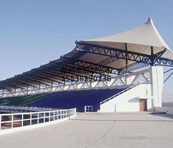 寶雞<font color='red'>膜結(jié)構(gòu)看臺</font>【寶雞文理學(xué)院等】設(shè)計(jì)施工案例