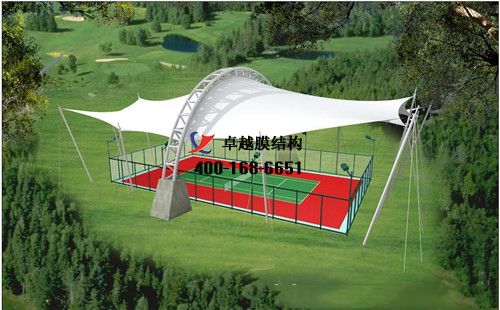 平頂山膜結(jié)構(gòu)籃球場【平頂山市體育運(yùn)動學(xué)?；@球館等】工程設(shè)計施工案例