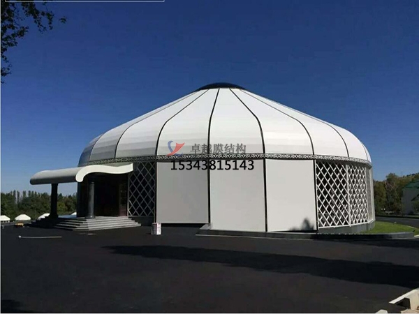 內(nèi)蒙古呼和浩特膜結(jié)構蒙古包