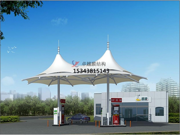 遵義膜結(jié)構(gòu)加油站頂棚【生產(chǎn)廠家】遵義加氣站膜結(jié)構(gòu)遮陽棚公司