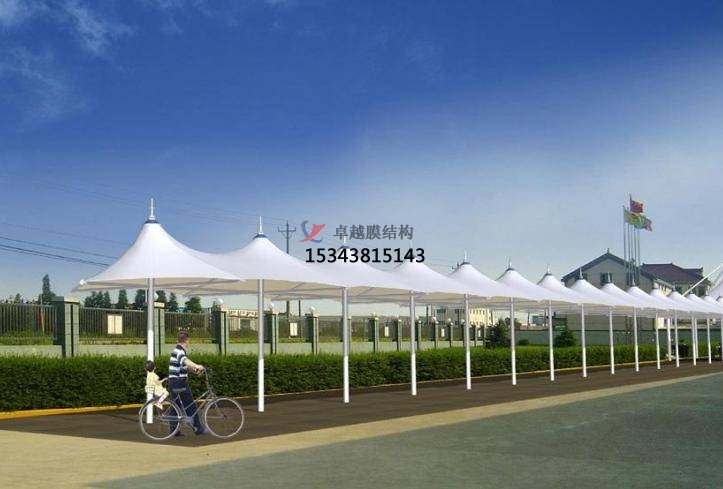 邵陽膜結(jié)構(gòu)景觀罩棚/頂棚/膜結(jié)構(gòu)景觀傘，涼亭設(shè)計【案例圖片】