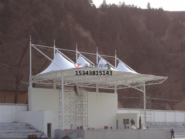 平遙膜結(jié)構(gòu)看臺雨棚設(shè)計(jì)施工安裝