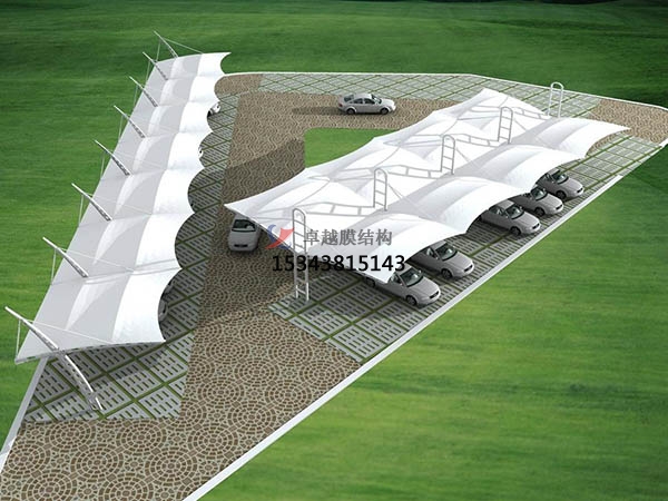 垣曲膜結(jié)構(gòu)停車(chē)棚【生產(chǎn)銷售】遮陽(yáng)棚雨棚