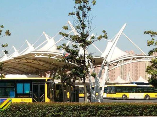 桂陽膜結(jié)構(gòu)停車棚【充電站雨棚】設計安裝