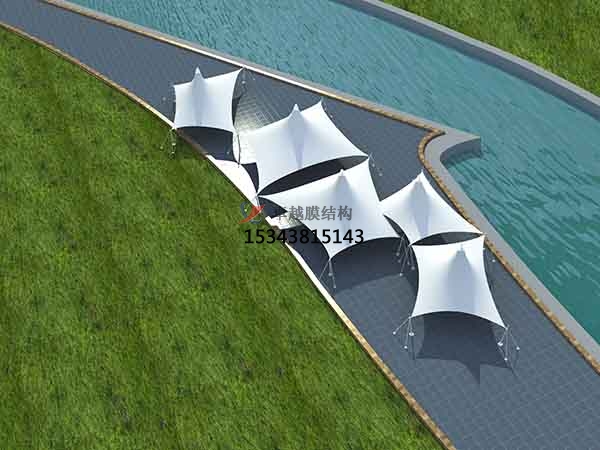 膜結(jié)構(gòu)罩棚膜材一種新興的建筑材料！