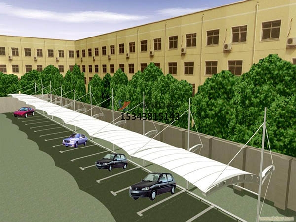 臨夏膜結(jié)構停車棚【雨棚遮陽棚生產(chǎn)安裝】