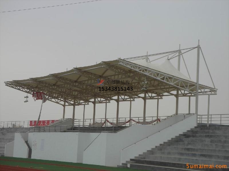 民權(quán)體育公園膜結(jié)構(gòu)【看臺(tái)雨棚】門(mén)球場(chǎng)案例