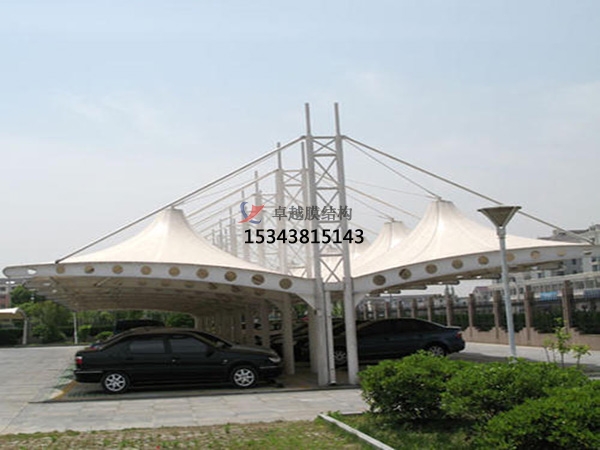 東明膜結(jié)構(gòu)【充電站防雨篷】停車棚設計安裝
