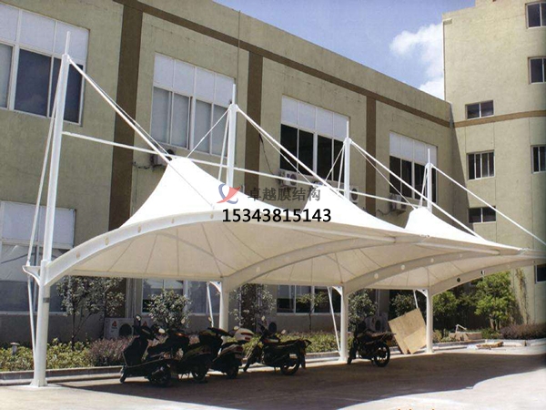 膜結(jié)構(gòu)自行車棚怎么設(shè)計效果更佳？