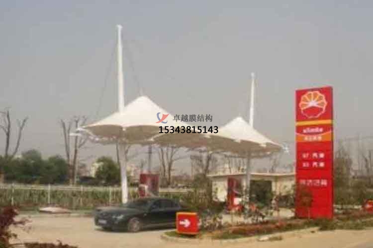 伊寧加油站罩棚施工/加氣站雨棚設計安裝/充電站生產(chǎn)廠家