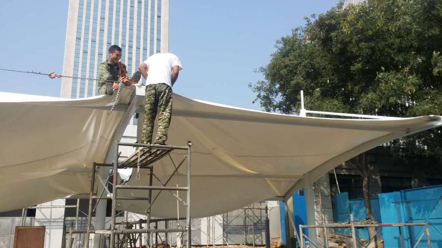 喜歡嗎？膜結構幕墻六款“外衣”的上身效果