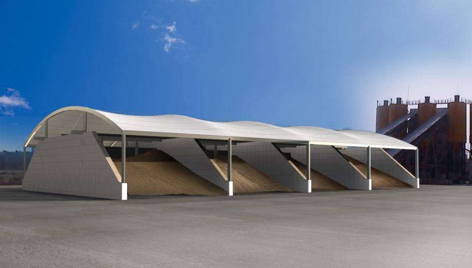 長(zhǎng)沙膜結(jié)構(gòu)倉(cāng)庫