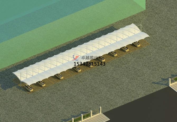 哪些因素影響著膜結構車棚的美觀性？