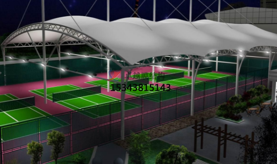  羽毛球館膜結(jié)構是什么做得？