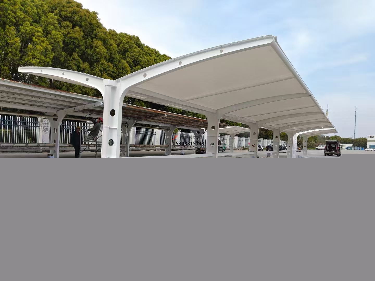 婁底充電樁車棚——婁底膜結(jié)構(gòu)公司【專業(yè)廠家】