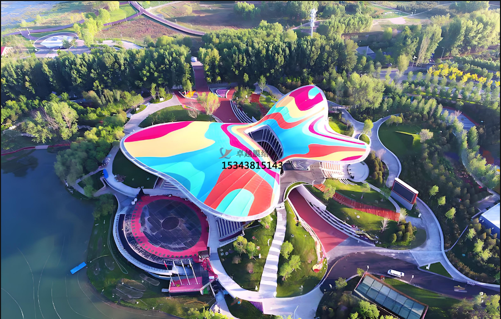 ETFE膜材做成的大蝴蝶到底有多炫？