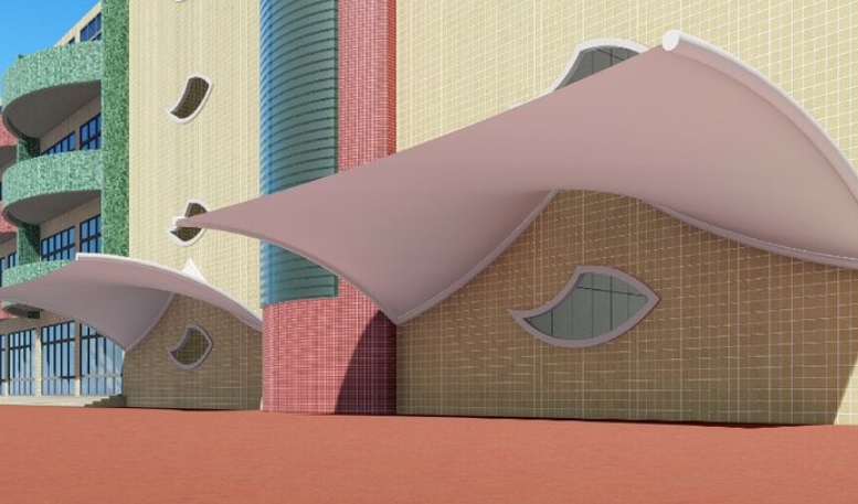 天津市張拉膜看臺【天津市益中學校等】專業(yè)生產(chǎn)廠家