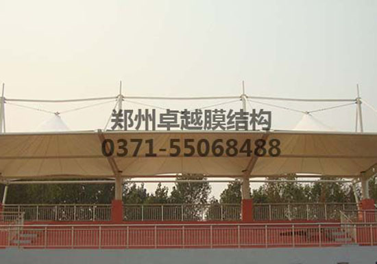 石家莊<font color='red'>膜結(jié)構(gòu)看臺(tái)</font>/舞臺(tái)【石家莊人民醫(yī)學(xué)高等?？茖W(xué)校等】工程設(shè)計(jì)施工案例